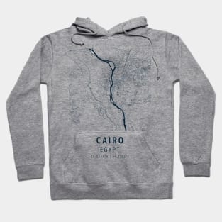 cairo simple map Hoodie